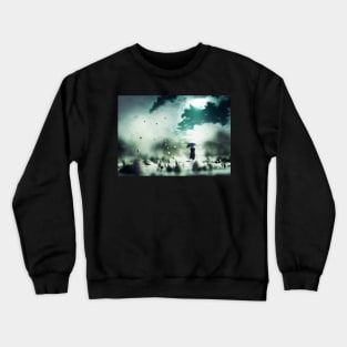 Walking on the Moon Crewneck Sweatshirt